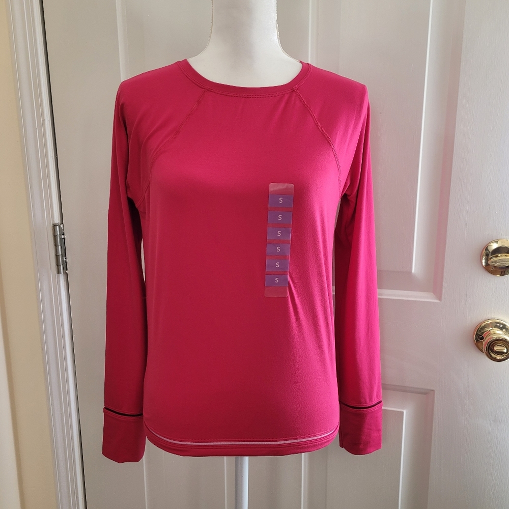 NWT Spalding Filament Long Sleeve Tee Size S
